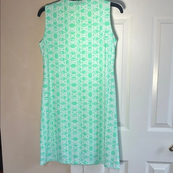 BCBG New Mint Geometric Sleeveless Dress - Picture 3 of 3